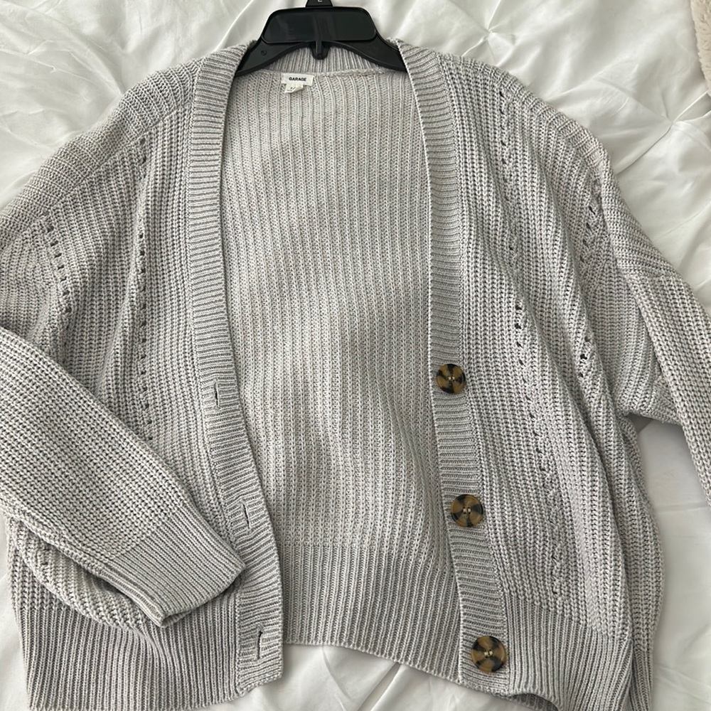 cropped cardigan
